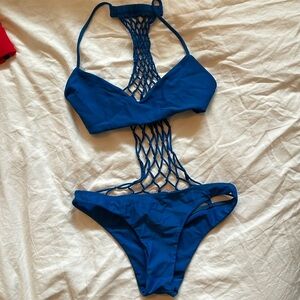 Mikoh Net Back One Piece Size Small